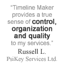 Timeline Maker Testimonials