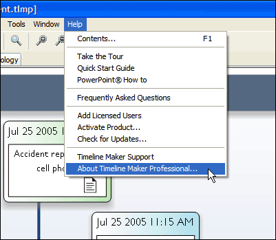 Help-About-Timeline Maker